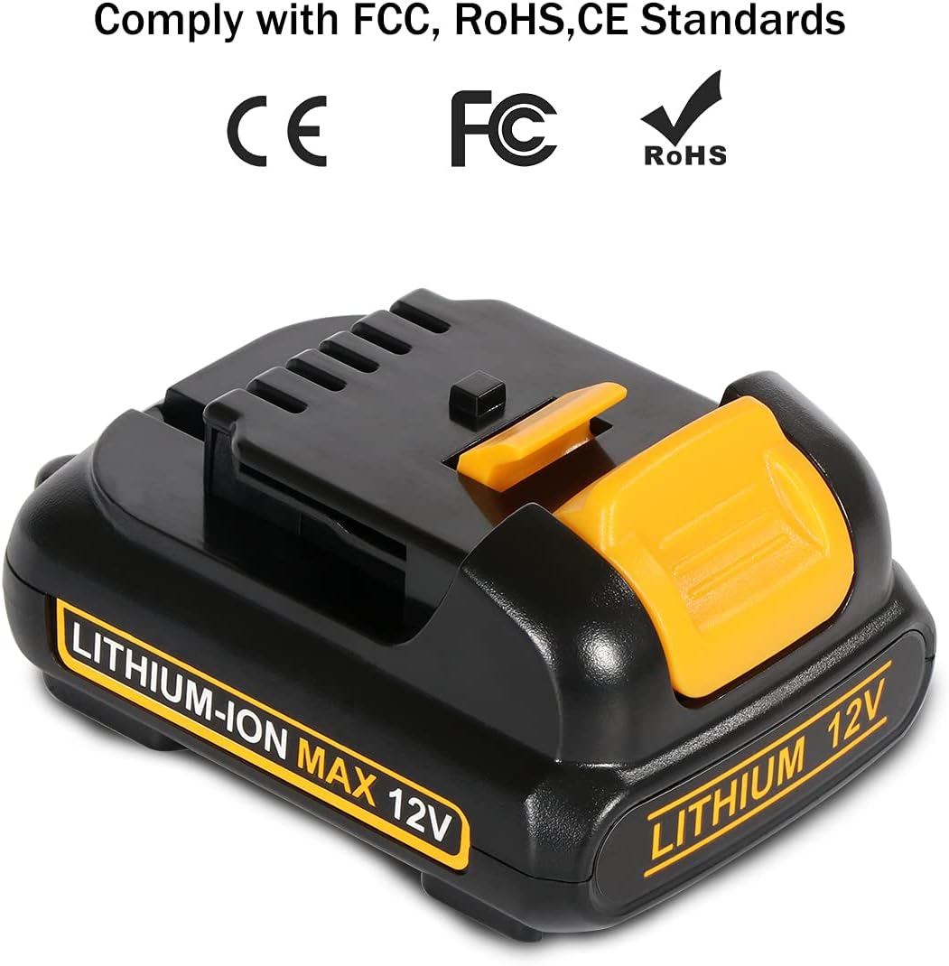 12V 3.0Ah Li-Ion Battery DCB127 (2 Pieces)